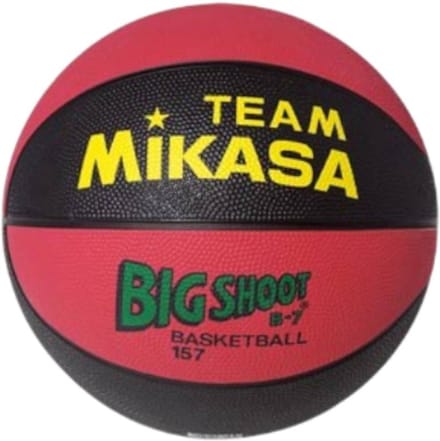 Basketbal Mikasa Big Shoot 156 Maat 6 Rood/Zwart