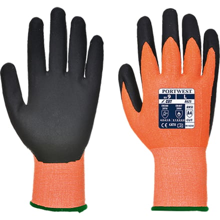 Hi-Vis Snijbestendige Handschoen, Portwest A625