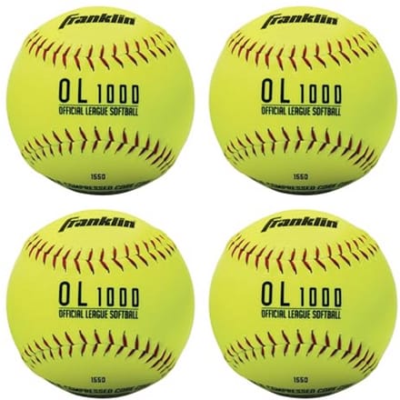 Officiële Softballs voor Fastpitch Training - 30.5 cm