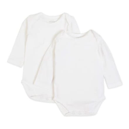 Prénatal basis romper 2 stuks White 62/68 unisex