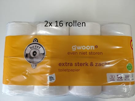 Gwoon G'woon - Toiletpapier 3-laags - 32 rollen