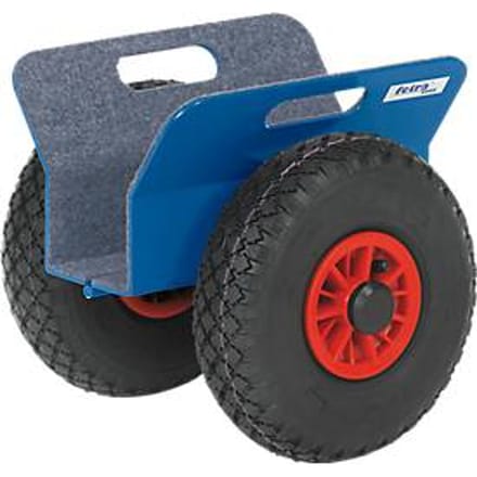 Platenroller, 300 x 340 x 310 mm, 30-95 mm, luchtbanden