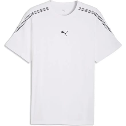 Puma T-shirt Heren Tape Tee Wit - Maat M