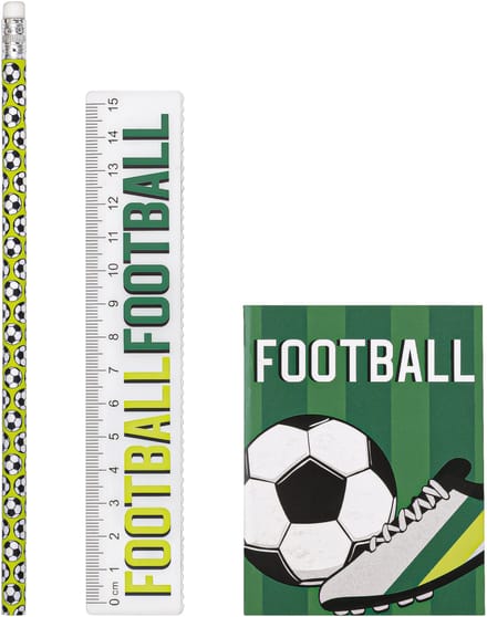 UNIQUE - Set van 18 Voetbal schrijfwaren