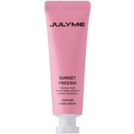 JULYME - Perfume Hand Cream - 4 Types 2026 Version - Sunset Freesia