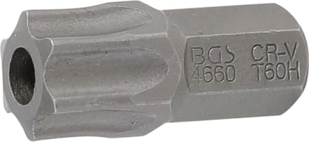 BGS bitlengte 30 mm aandrijving buitenzeskant 10 mm (3/8") T...