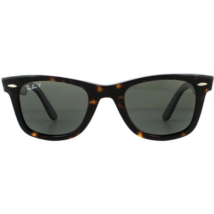 Ray-ban rechthoek unisex schildpad groen gepolariseerde zonnebril