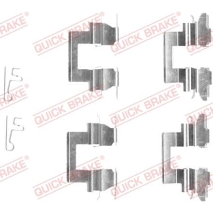 Toebehorenset, schijfremblok QUICK BRAKE 109-1608