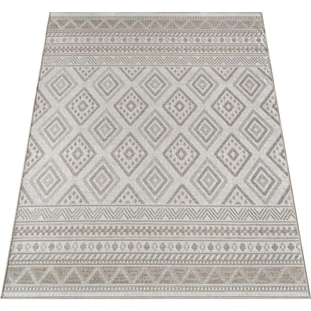 Binnen- en buitenkleed Verona beige 60x100 cm
