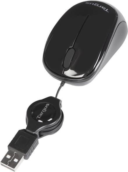 Targus Compact Optical Muis - Muis - Optisch - Grijs