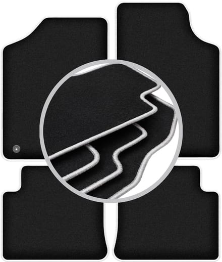 CARLUX-SILVER automatten voor: Citroen ZX hatchback (1991-1998)