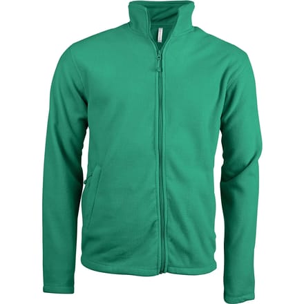 Kariban Microfleece met rits heren K911 - Forest Green - M