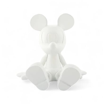SCULPTURE SITTING MICKEY 12CM DSST01201MWBC LEBLON DELIENNE WHITE