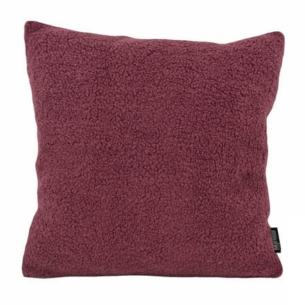 Gek op kussens! Teddy burgundy | 45 x 45 cm | kussenhoes | polyester