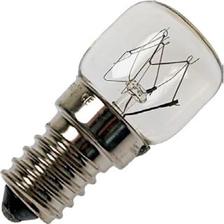 Schiefer E14 Buis Gloeilamp | 15W 2700K 140lm 42V/48V | Dimbaar