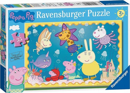 Peppa Pig onderwateravontuurpuzzel 35 stukjes