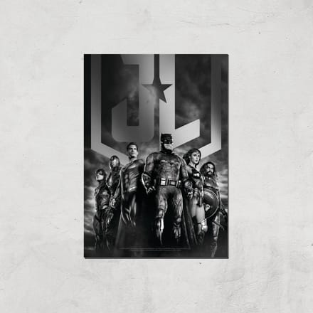 Justice League Team Poster Giclee Art Print - A3 - Print Only