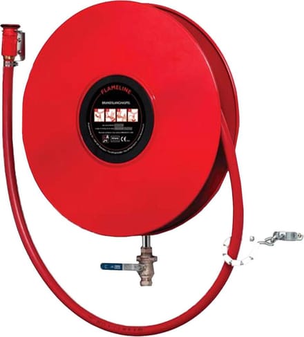 3/4 brandslanghaspel 20 meter (inclusief montageset)