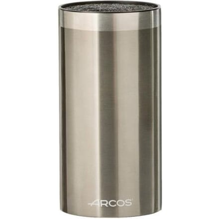 Bloc à Couteaux - ARCOS - Universel - Acier Inoxydable - 110 x 220 mm - Convient jusqu'à 20 cm gris