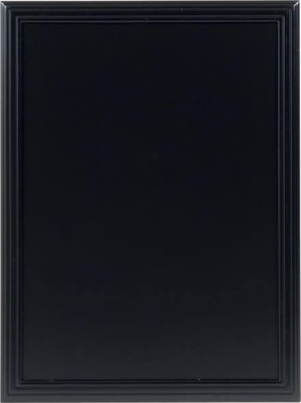 Securit® universeel wandkrijtbord in zwart (M) 60 cm