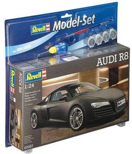 Revell Modelbouwpakket Auto - 67057 Audi R8 - Model Set Plastic - 1:24 - Modelbouw