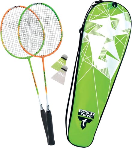 Badmintonset voor 2 Spelers met Rackets en Veerballen