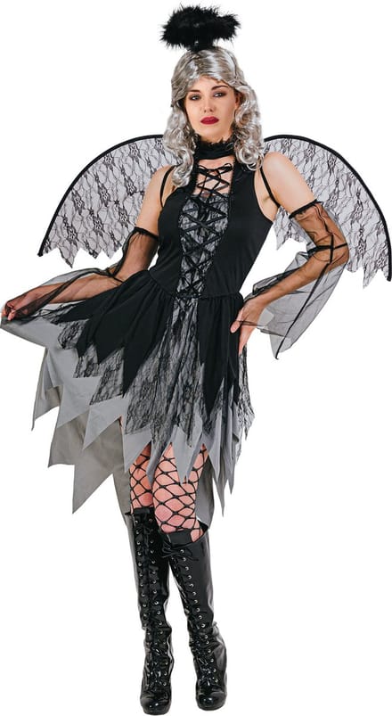 Vegaoo - Gothic engeltjesvermomming dames