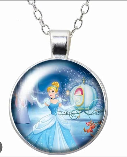 Ketting met Assepoester afbeelding | Ketting | Assepoester | Cinderella
