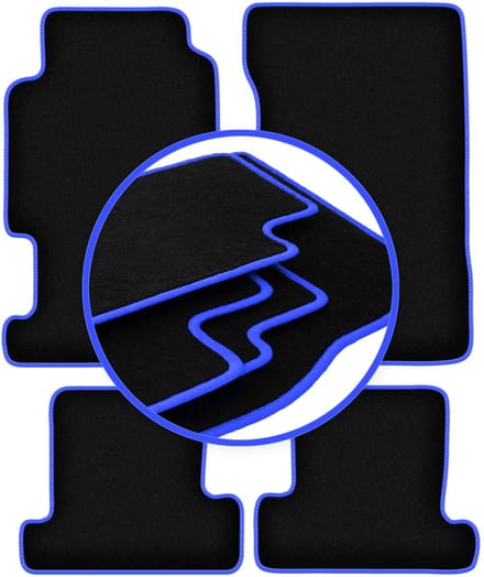 CARLUX-BLUE automatten voor: Honda Prelude IV coupé (1991-1996)