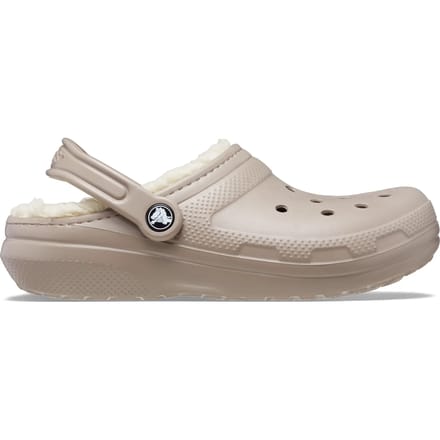 Crocs Crocs Classic Fuzz-Lined Slippers beige