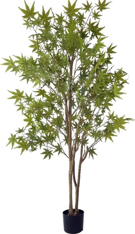 Neverleafs Kunstplant groene Esdoorn - 180cm