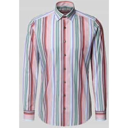 Slim fit vrijetijdsoverhemd met kentkraag