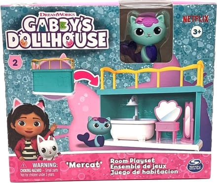 Gabby's Dollhouse - "Mercat" Kamer Speelset - Poppenhuis - 3+