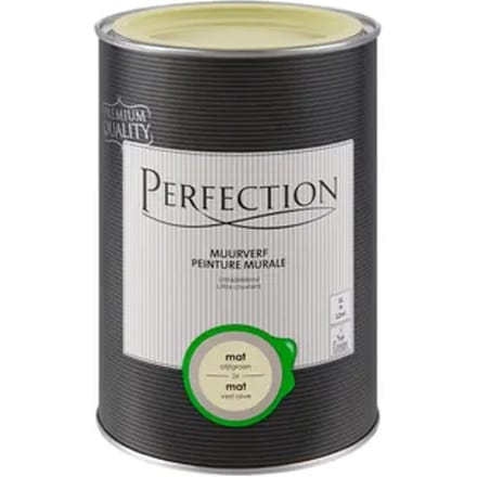 Perfection Ultradekkend Muurverf - Mat - Olijfgroen - 1l