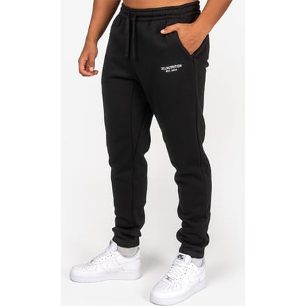 XXL Sportswear Athleisure Joggers - Black Zwart M
