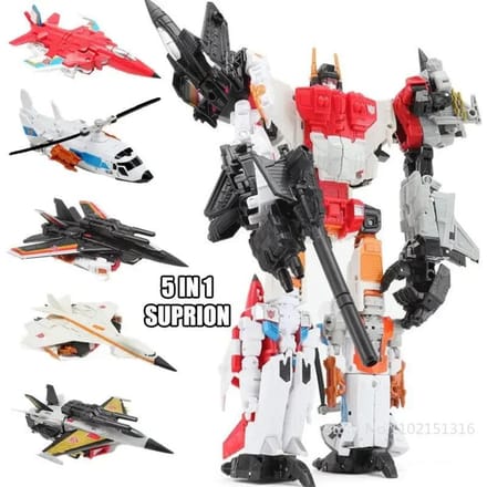 Transformeer Robot Speelgoed HZX Defensor Bruticus Superion Devastator IDW 5 IN 1 6 IN 1 EEN ZONDER DOOS Sets Actiefiguur KO 6in1
