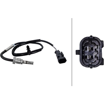 Sensor, uitlaatgastemperatuur HELLA 6PT 010 376-291