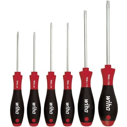 Wiha Schroevendraaierset SoftFinish TORX® Tamper Resistant - 6-delig - 24506