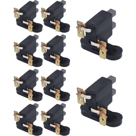 10 stuks Generator Koolborstel Handig Eenvoudige Aansluiting Stevig Duurzaam Betrouwbare Montage Generator
