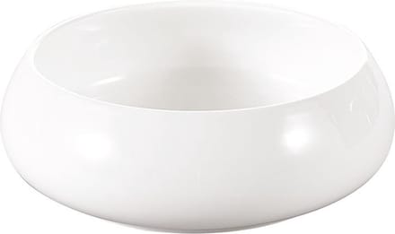 Bricard Bondy Schaal - Wit - 23,8x7cm - Porselein
