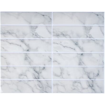 LIVARNO Decoratieve plaktegels, 10 stuks (Marmer)