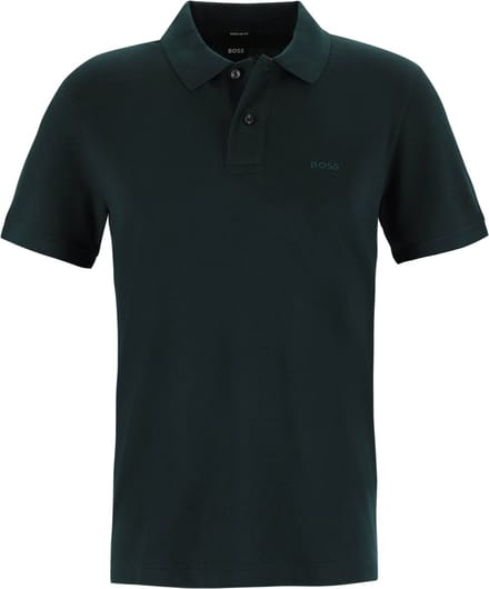 BOSS Pallas regular fit polo - pique - groen