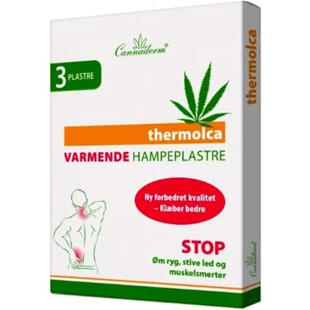 Cannaderm Thermolca Plastre 3 st