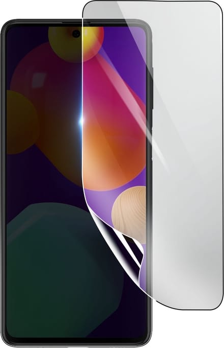 3mk, Geschikt voor Samsung Galaxy M62, Schokbestendige Hydrogel Screenprotector, Transparant