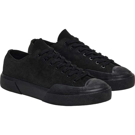 Superga Dames/Dames Flesh Out Suede Work Trainers (Volledig zwart)