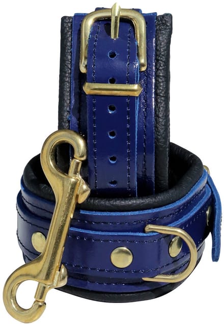 Kiotos Leather - Voetboeien Leer - Blauw