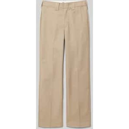 Regular fit stoffen broek met ceintuurlussen, model 'WORK'