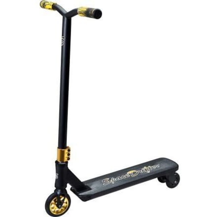 Space Drifter D200 - Stuntstep met drift functie - Zwart / Goud. Van de makers van de bekende Space Scooters