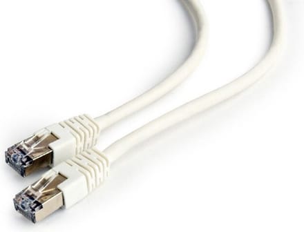 FTP Cat6 patchkabel, 1 m, wit