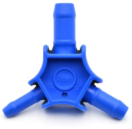 GEKO Calibrator voor PEX-AL-PEX en PERT-AL-PERT buizen - 16/20/25 mm - Met interne en externe ontbramer